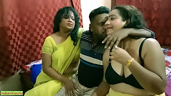 Terrified Young Bengali Stud Trembling As He’s Seduced By Two Insatiable Milf Bhabhis For A Wild Threesome