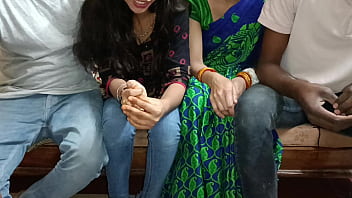 गर्म बीबियों की रसीली अदला-बदली, बेस्ट फ्रेंड की बहली बार की जोरदार चुदाई – हिंदी में मजेदार एक्सचेंज वाइफ फकिंग