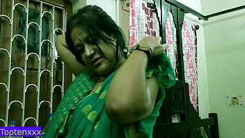 Sizzling Forbidden Affair: Desi Teen Boy Fucks Horny Milf Aunty Raw With Loud Moans And Dirty Hindi Whispers
