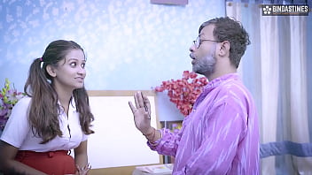 Grey-haired Guru Pounds His Tight Teen Pupil With Rough, Relentless Thrusts (hindi Moans)