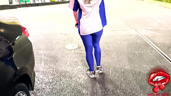 A Frentista Se Exibiu Na Internet Dando O Cu No Posto De Gasolina