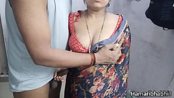 Desi Bhabhi’s Saree Tease Turns Into Wild Hardcore Fuck – Hindi Bf Xxx Action
