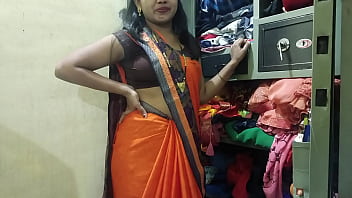 कामवाली की साड़ी फाड़कर जोरदार चुदाई की आवाज़ें
