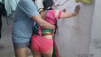 Saree-clad Indian Bhabhi Gets Savagely Pounded