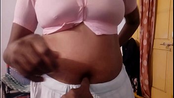 Drenched Desi Bhabhi Drapes Her Sheer Saree Over Her Glistening, Bath-warmed Curves
