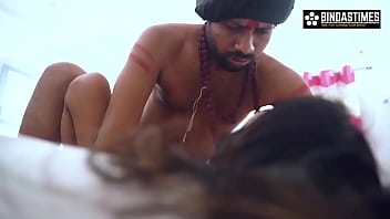 Desi Bhabhi Gets Knocked Up By Holy Man’s Hard Cock – Hindi Moans