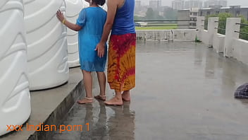 Sultry Indian Bhabhi’s Wet Rain Bath Leads To Steamy Hardcore Fucking