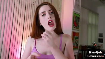 Ginger Goddess Grips And Strokes Your Cock Before Smothering It Between Her Juicy Tits