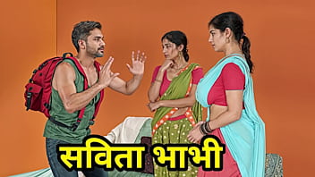 Sultry Desi Indian Savita Bhabhi And Piya Bhabhi Ravished By A Hung Stranger
