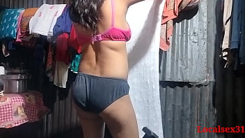 Lonely Boudi’s Intense Solo Pleasure Session At Home