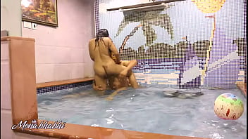 Mona The Indian Bhabhi’s Wet And Wild Poolside Fuck