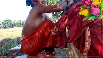 Watching Rati Bhabhi Bathe Naked, Her Husband’s Cock Hardened Instantly, So He Rushed Home And Fucked Her Raw And Deep