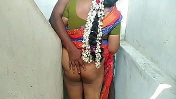 Tamil Aunty’s Long Hair Gets Tangled With The Servant Boy In A Wild, Sweaty Fuck