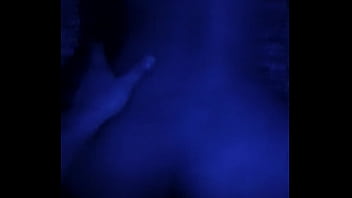 Bhabhi Gets Pounded Doggystyle Under The Blue Glow