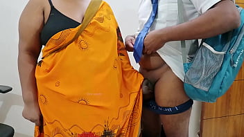 Naughty Bhabhi Uses Innocent Student For Her Wild Pleasure And Self-satisfaction