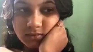 Bashful Desi Darling’s Naked Display