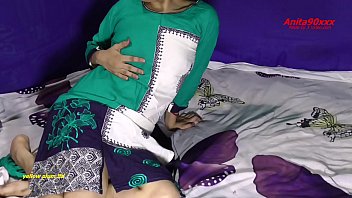 Husband Forces His Bhabi To Fuck On The Stove While He Watches