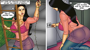 Savita Bhabhi’s Luscious Lips Lock In A Passionate Mouth-to-mouth Encounter