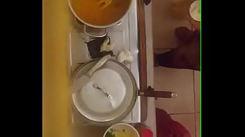 Sultry Desi Auntie’s Plunging Curves