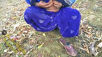 Desi Radhika’s Wild Outdoor Fuck In The Village With Her Bushy Pussy