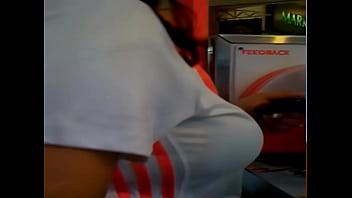 Tight Tee Straining Over Full Desi Curves