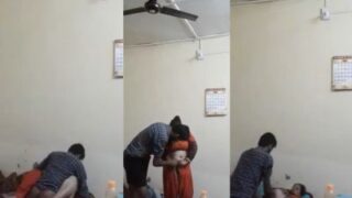 He Fucks His Landlady’s Tight Indian Pussy And Fills Her With His Load