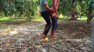 Sweaty Mango Grove Tryst: Two Farmhands’ Raw, Forbidden Passion
