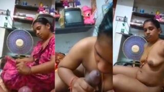 Passionate Wife Pleasures Her Husband With Deep, Intimate Oral Ecstasy On Their Bed.
