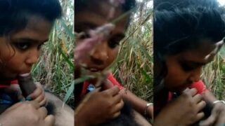 Rural Bengali Beauty Services A Thick Cock In The Open Fields
