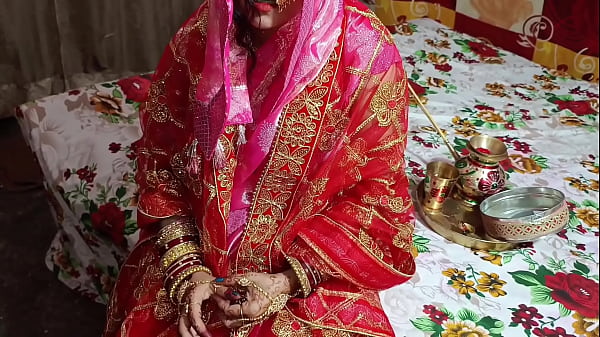Unhone Karwa Chauth Ki Raat Naye Dulhan Ke Saath Mazedaar Chudai Ki, Saaf Hindi Awaz Mein