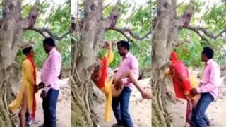 Primal Passion Unleashed: An Intimate Encounter Under The Indian Sky