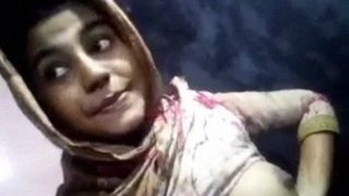 Bangladeshi College Girl Strips Down For A Hot Topless Selfie