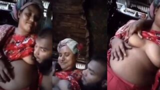 Intimate Encounter: A Man’s Passionate Embrace With His Neighbor’s Curves