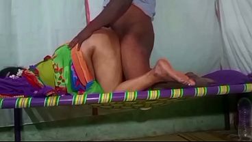 Desi Saree Aunty Getting Drilled Doggy Style In Homemade Action