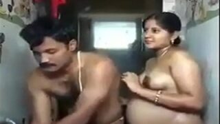 Patna Guy Strips Down For A Hot, Naked Bath With His Pregnant Wife